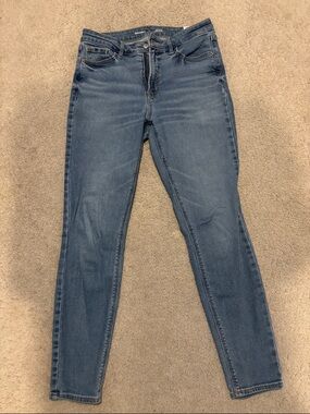 Old Navy Women's Blue Stretch Skinny Jeans